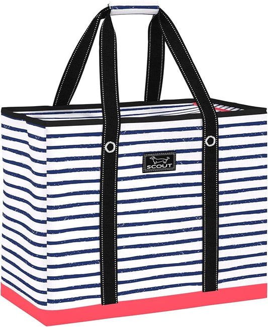 SCOUT 3 Boys Zip Tote X-Large - Durable Lightweight Bag for Beach, Pool, Family Travel, Storage - Water-Resistant, Zips Shut