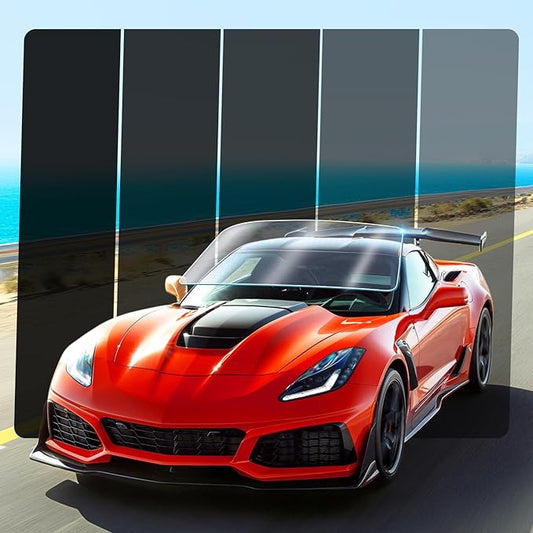 20% VLT Ceramic Car Window Tint Film (20In x 20Ft), 99% UV & 96% IRR Blocks, 5-Layer Automotive Tints for Privacy Sun & Glare Protection Heat Blocking Scratch Resistant