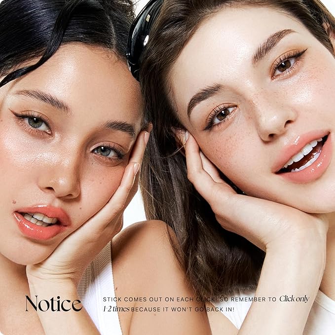 Nature Republic HONEY MELTING LIP PLUMPING (21 DIRTY CHOCO) SOFT LIP STICK, Hydrating Gloss, Moisturizing balms, Volumizing formula & Sheer tint, Glowy Finish, korean make up, Stocking Stuffers