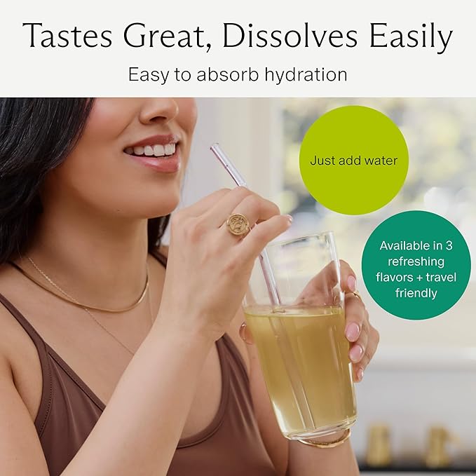 Needed. Hydration Support with Electrolytes & Trace Minerals – Electrolytes for Pregnancy & During Lactation - 30 Hydration Packets Lightly Sweetened with Real Fruit, Variety