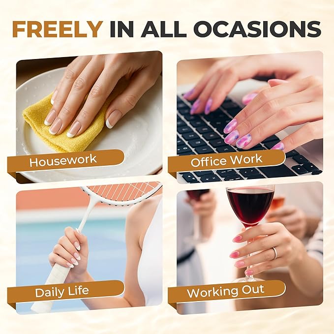 UNA GELLA Fast Drying Super Strong Nail Glue for Press Ons(5ML*3PCS) Acrylic Nails Tips No U/V Light Needed Press On Nail Glue Salon Quality Professional Nail Glue Home DIY with Opener, Drip Use