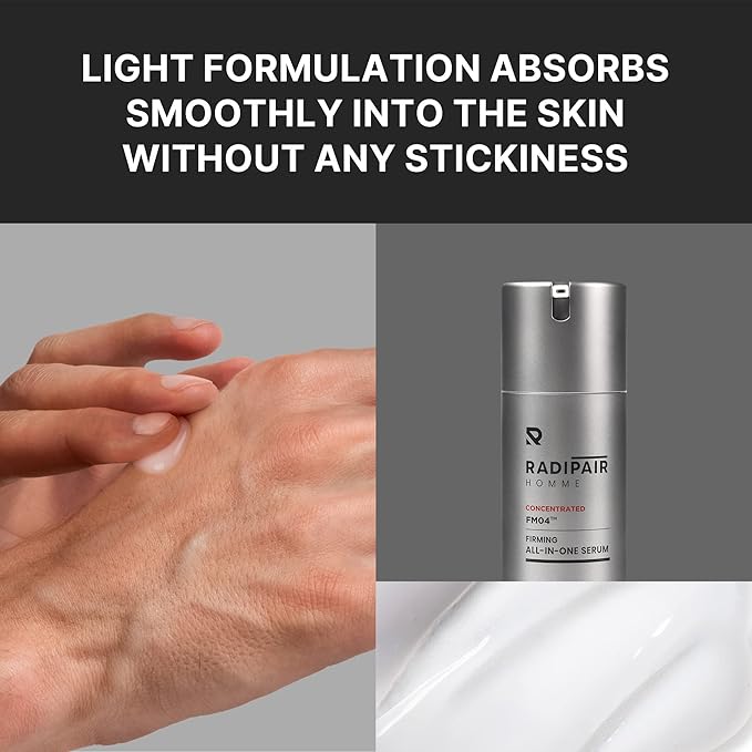 HOMME – Korean All-in-One Serum for Men | Hydrates, Soothes & Repairs | 4.05 fl oz with Patented TFM