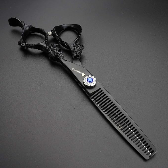 6 inch Hairdressing Scissors Set Barber Shop Hair Beauty Shears Styling Tools (Scissors set)