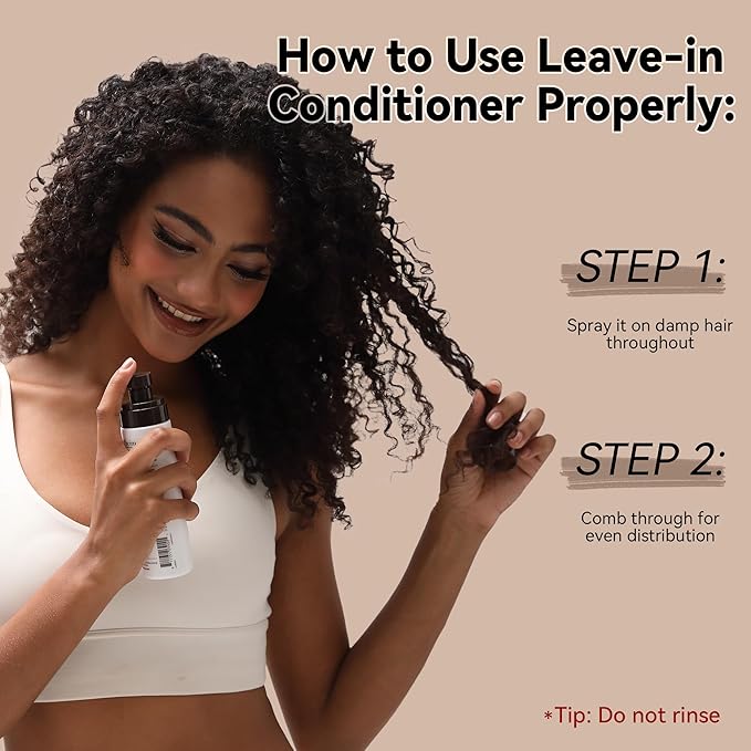 ALFHEIM Coffee+ Thickening Leave-in Spray for Fine & Thinning Hair with Caffeine, Biotin & Arabica Coffee Oil – Strengthening, Volumizing & Heat-Protecting Formula – Sulfate-Free – 5.4 oz / 160 ml