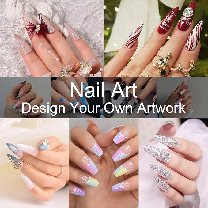 Acrylic Nail Brush Size #12, Kolinsky Nail Art Brushes for Powder Application, Sturdy Handle Oval Shaped DIY Tools for Professional Manicure