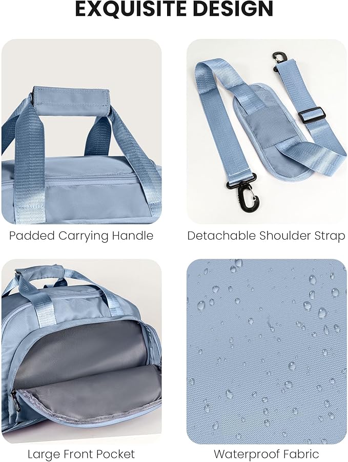 Birthday Gifts for Girls, Initial Gym Bags with Shoe Compartment, Dance Bag for Girls, Monogram Kid Overnight Bags, Soccer Sport Gymnastics Cheer Travel Duffle (Letter Y)