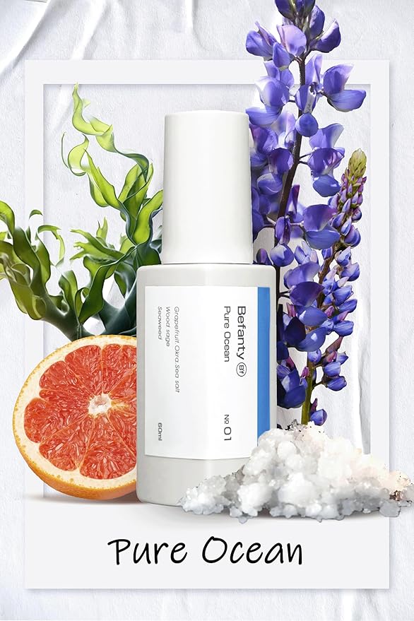 Natural Spray Deodorant for Women & Men, Aluminum-Free, 24 Hours Odor Protection, Long-Lasting Fragrance Body Mist, Travel Size, Suitable for Sensitive Skin – Pure Ocean, 2.0 fl oz