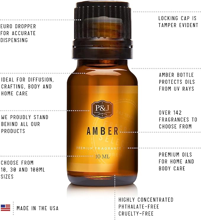 P&J Fragrance Oil | Chocolate Chip Cookie Oil 30ml - Candle Scents for Candle Making, Freshie, Soap Making Supplies, Diffuser Oil Scents