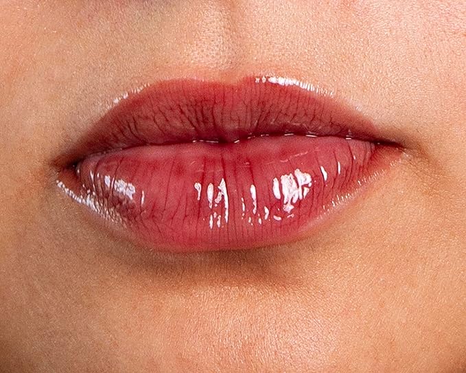 | Handmade, Vegan, Moisturizing Lip Gloss, Non-Sticky Lip Gloss (Merlot)