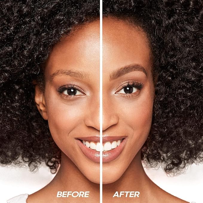 Eyebrow Stamp Stencil Kit - Eyebrow Powder with Brush Long-Lasting & Waterproof Brow Shaping Kit with 24 Reusable Thin & Thick Eyebrow Stencils for Natural Eyebrow Color (Black Brown)