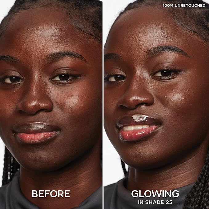 Saie Slip Tint Radiant Cream Concealer & All-Over Face Makeup - Concealer for Dark Circles, Redness & Blemishes - Lightweight Makeup Made with Hydrating Hyaluronic Acid - Shade 25 (0.17 oz)