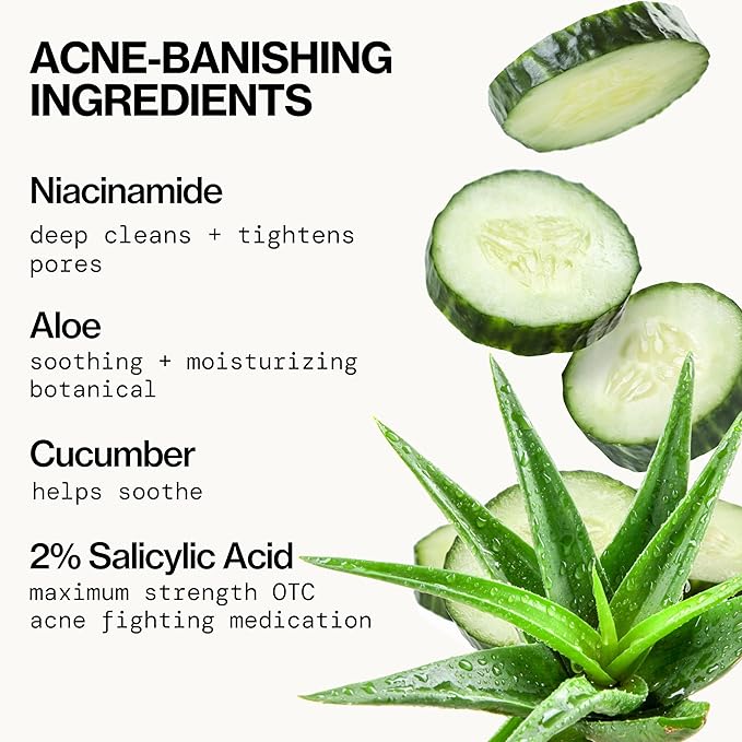 Pacifica Bacne Warrior - Bacne Salicylic Acid Spray, Back Acne Treatment Spray with 2% Salicylic Acid, Niacinamide, and Aloe, Body Acne Warrior for Body, Chest, and Back, Dermatologist Tested- 6 Fl Oz