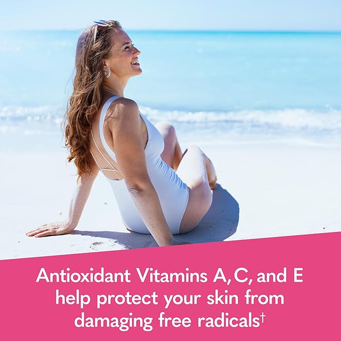 Garden of Life Dr Formulated Multi+ Beauty Complex Fermented Liposomal Multivitamin Plus Hair Skin and Nails Vitamins, French Melon SOD, Biotin & Probiotics, 30 Capsules, Supplement for Women & Men