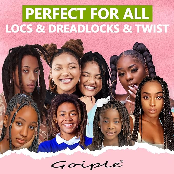 Braid Spray Rose Water for Dreads, Dreadlocks, Locks Spray Rose Water for Itchy Scalp, Shine&Bightweight for Dull Hair Twists, Cornrows, Box Braids Moisturizer Loc Moisturizer Braid Bristle Hair Brush