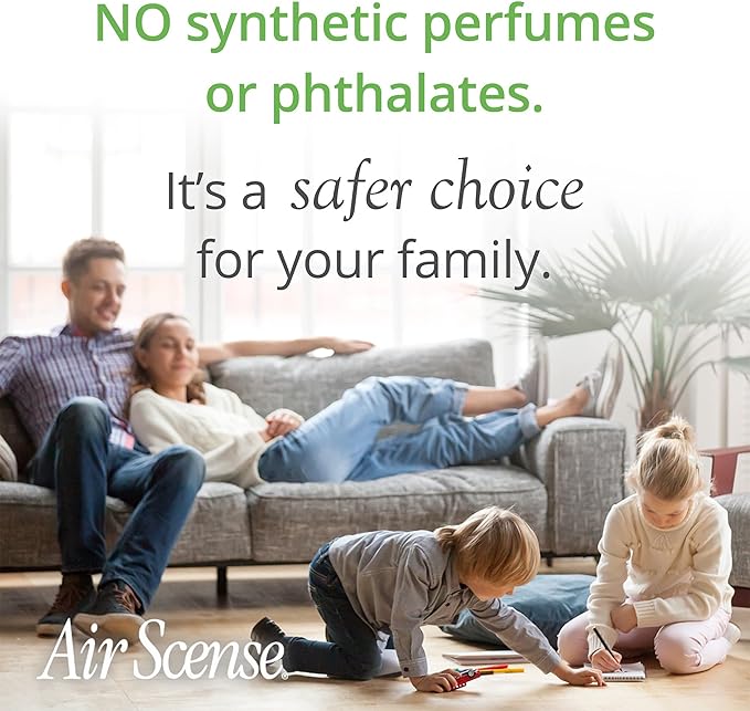 Air Scense Air Freshener Deodorizer Room Spray for Bathroom & Home, Essential Oils, Natural Lavender - 7 fl oz (4-Pack)