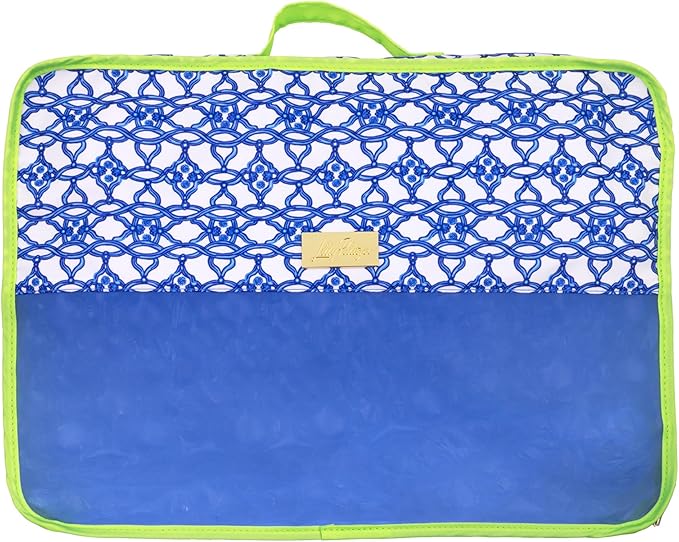 Lilly Pulitzer Packing Cubes Set of 3, Small, Medium & Large Suitcase Organizers, Travel Must Haves for Luggage, Assorted