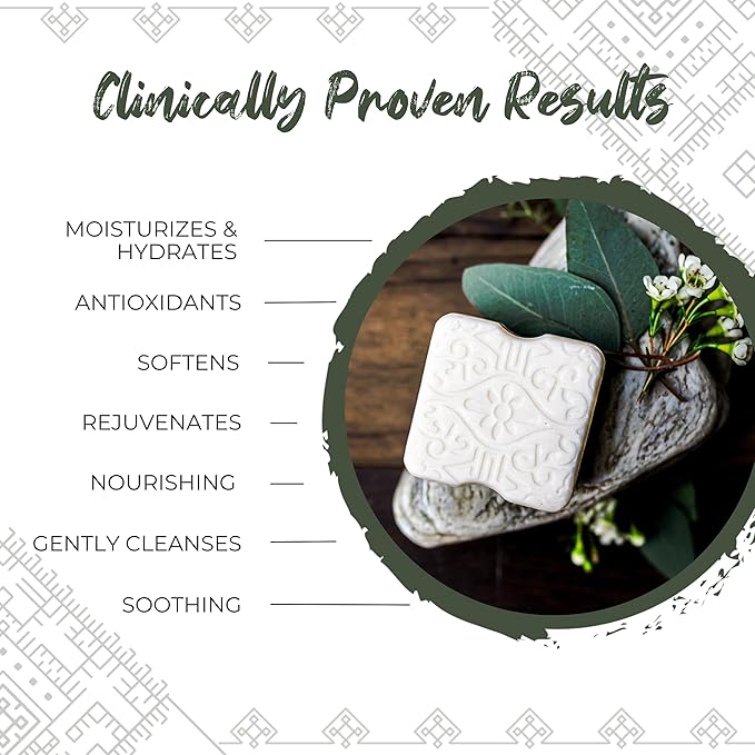 Viori Hidden Waterfall Body Wash Bar Soap - Sweet Musk Organic Soap Bar - Extra Moisturizing Natural Body Soap