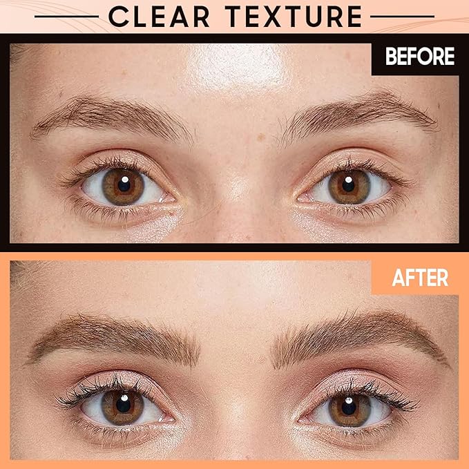 Eyebrow Pen - Upgraded 3D Liquid Eye Brow Microblading Pencil With Micro 4 Point Lift & Brow Pen Snatch, Long-Lasting Waterproof (Black)