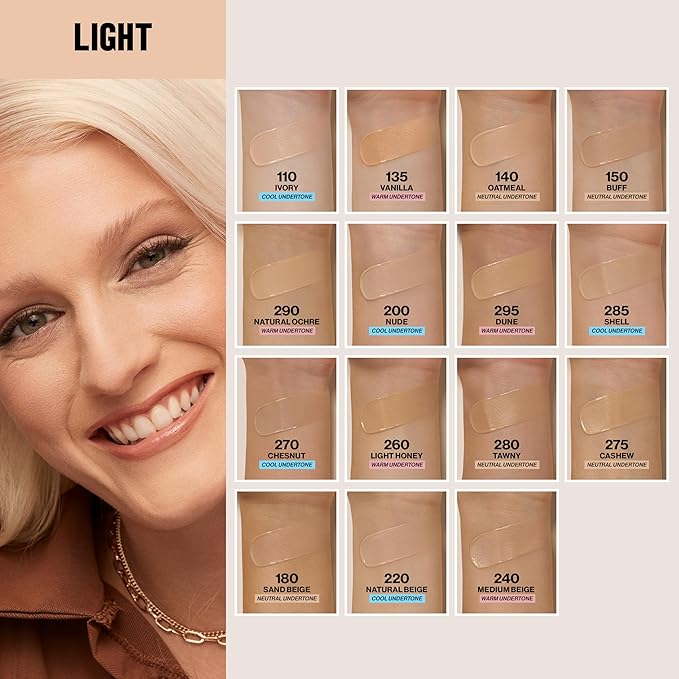 Revlon Liquid Foundation, ColorStay Face Makeup for Combination & Oily Skin, SPF 15, Medium-Full Coverage with Matte Finish, 180 Sand Beige, 1 Fl Oz