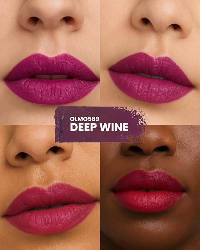 SIIA Cosmetics Change Agent Magnetic Original Lipstick in Deep Wine