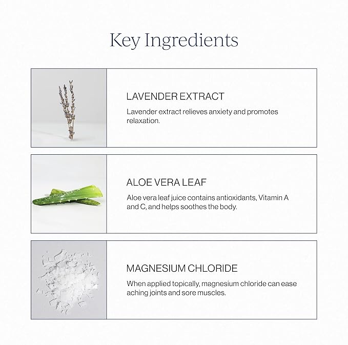 CYMBIOTIKA Topical Magnesium Oil Spray for Body, USA Made, Supplement for Leg Cramps, Muscle, Joint Health & Sleep Support, Includes Magnesium Chloride, Lavender Extract, Aloe Vera, 2pck (6.8 fl oz)