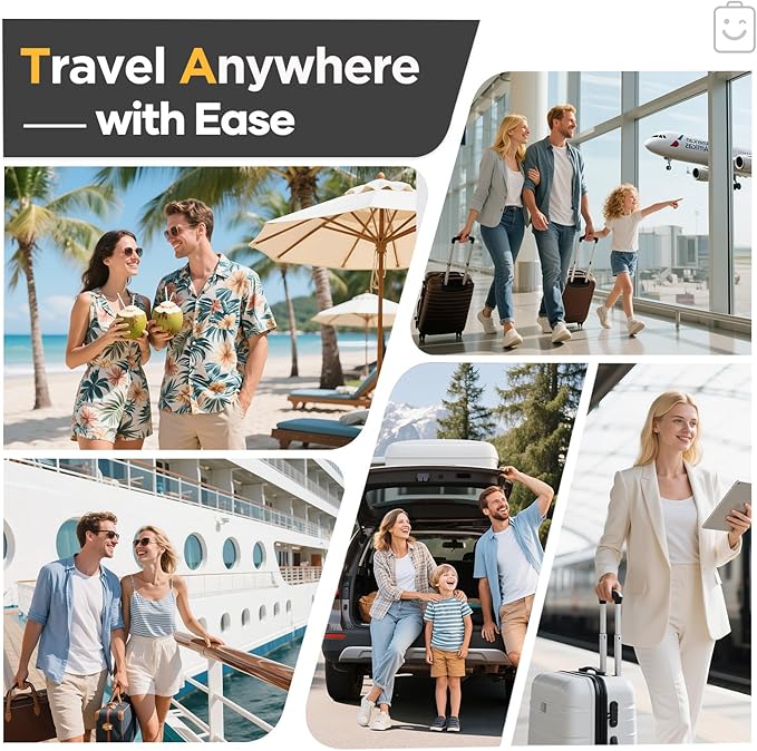 Veken 6/9/11 Set Compression Packing Cubes for Travel Essentials,Compressible Expandable Large Luggage Suitcase Organizer Bags for Clothing,Durable Space Saver Storage Bags(Gray)