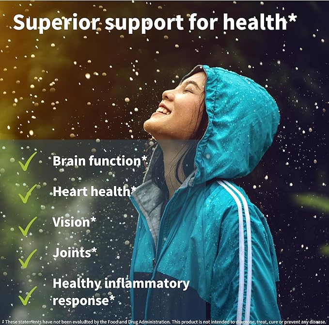 Igennus Ultra Pure Omega 3 Triglyceride rTG Wild Fish Oil 1360mg, IFOS Certified, EPA DHA 1000mg Plus Astaxanthin, Non-GMO, for Men & Women, 180 Softgels