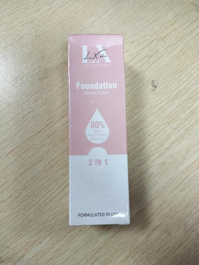 Acne-serum Foundation with Salicylic Acid & Vitamin E, Sensitive Skin Foundation Vegan & Non-Comedogenic for Acne Skin Care (Medium-209)