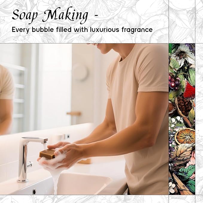 HIQILI London Men Fragrance Oil for Candle & Soap Making, Inspired by Bvr.Berry LON for-Men, Essential Oil for Diffuser, Large Rooms, Office, New Car Scents - 1 Fl Oz