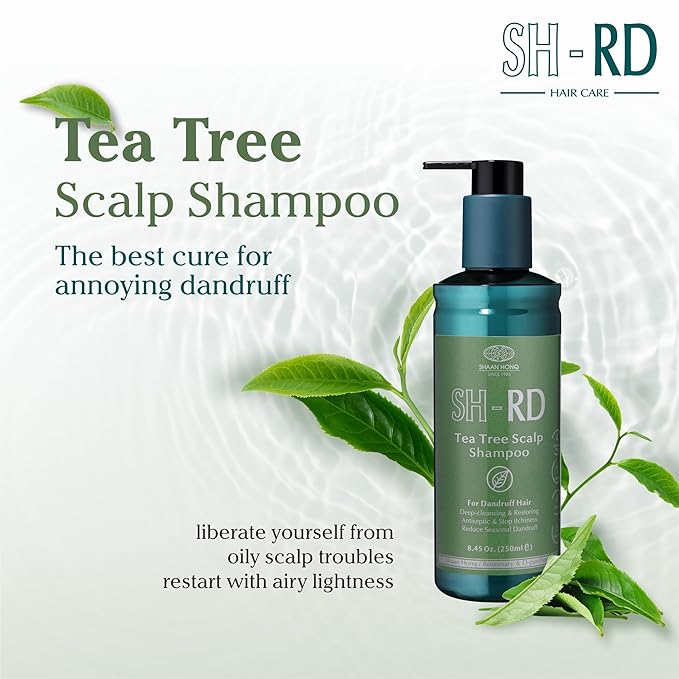 100ml Tea-Tree Shampoo + 100ml Nutra-Therapy Conditioner for Dandruff & Sensitive Scalp