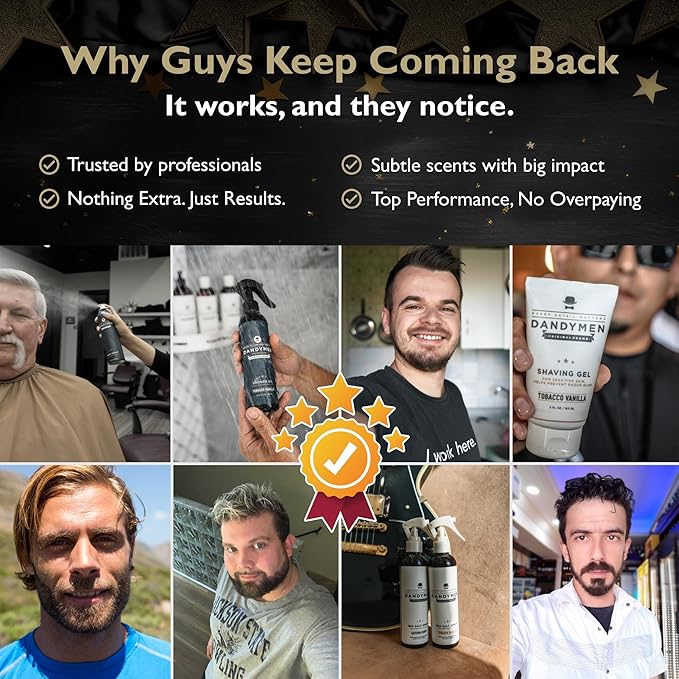 Grooming Clay – Strong Hold, Natural Matte Finish, and Flexible Styling with Kaolin Clay & Beeswax – Tobacco Vanilla Scent – 3.4 oz (2-pack)