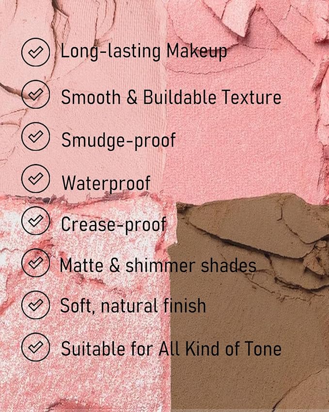 Single Matte Eyeshadow, Light Cocoa Nude Eye Shadow Brown Palette Makeup for Older Women, High Pigment Waterproof Pressed Eye Shadows Powder with Smooth Lightweight,Blendable for Daily Eye Look-214