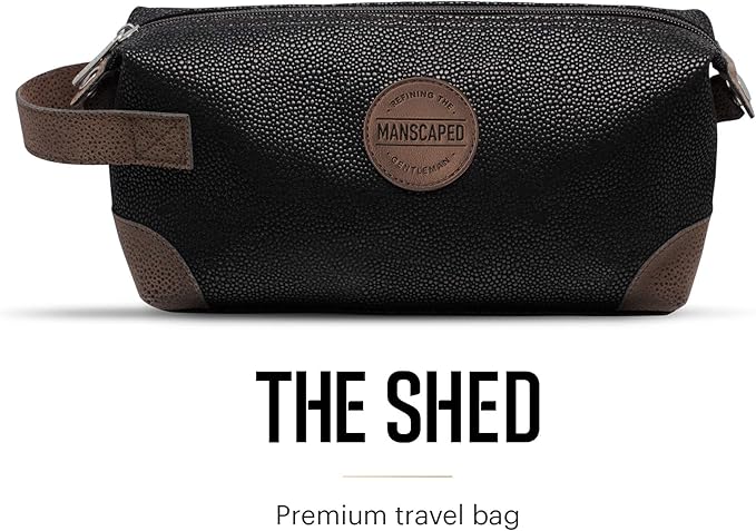 MANSCAPED® The Luxury Package 4.0 Includes: The Lawn Mower® 4.0 Electric Trimmer, The Shears 2.0 Nail Kit, Crop Preserver®, Deodorant, Body Wash, 2-in-1 Shampoo & Conditioner, The Shed Toiletry Bag