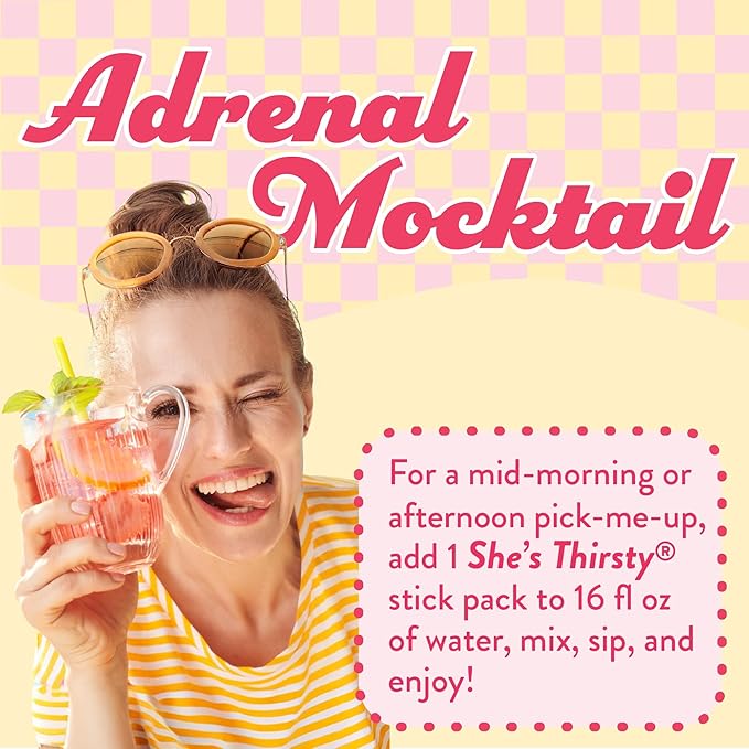 Legendairy Milk She’s Thirsty – Watermelon, Hydration Packets | Cortisol Supplement for Stress Relief & Adrenal Support | Coconut Water Electrolytes Powder, No Sugar Added 18 ct