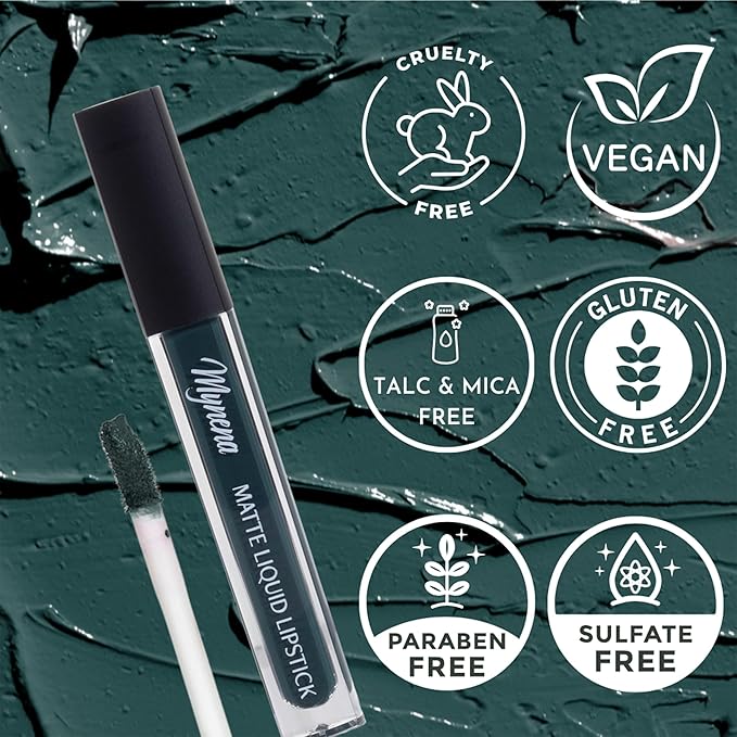 Mynena Long Lasting Lipstick for Women Waterproof & Transfer-Proof | Hydrating with Shea Butter | Bold Pigment Matte Color Lip Stain | Talc-Free & Vegan Product that Performs | Jocelyn