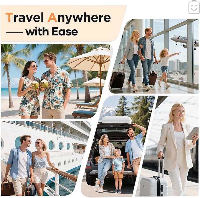 Veken 2/6/9/11 Set Compression Packing Cubes for Travel Essentials,Compressible Expandable Large Luggage Suitcase Organizer Bags for Clothing,Durable Space Saver Storage Bags(Beige)