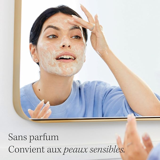 First Aid Beauty - Pure Skin Face Cleanser, Effectively Removes Makeup, Dirt, and Impurities, Gentle Cleanser Leaves Skin Soft & Supple, Safe for Sensitive Skin, Fragrance Free, 2 oz