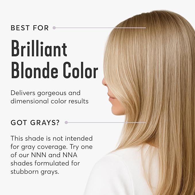 Madison Reed Radiant Hair Color Kit | 9NA Medium Cool Blonde with Ash Undertones (Pisa Blonde) for 100% Gray Hair Coverage | Dimensional Permanent Hair Dye | PPD-Free & Ammonia-Free | 2 Pack