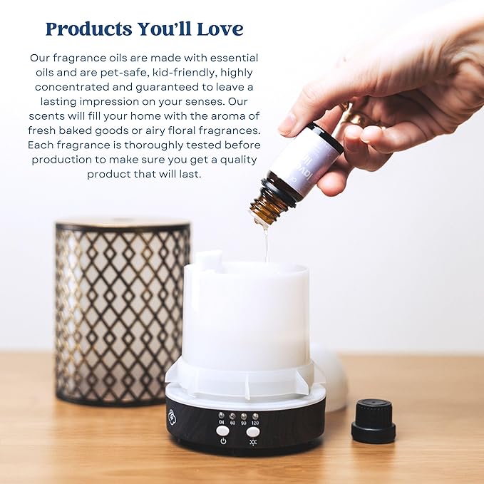 CANDECraftCo Premium Fragrance Oil – Diffuser Oils Fragrances Scented for Home, Candle Soap Making Supplies, Aromatherapy Blends for House (0.34 Fl Oz) (2-Pack, Cinnamon Sugar)