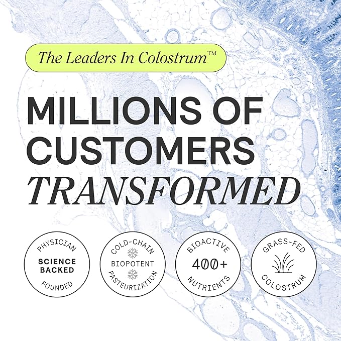 ARMRA Colostrum™ Powder | Vine Watermelon | Gut Health & Bloating | Skin & Hair | Immunity | Keto, Gluten & Fat-Free | 90 Servings