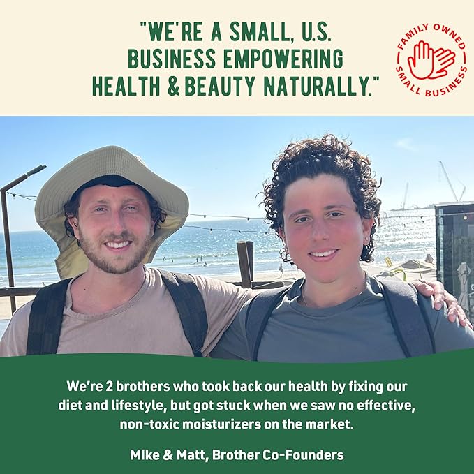 Whipped Beef Tallow for Skin w/Dead Sea Magnesium, Manuka Honey, Jojoba Oil & Vanilla - Grass Fed Beef Tallow Balm - Body & Face Moisturizer for Dry, Sensitive Skin - 2.5oz