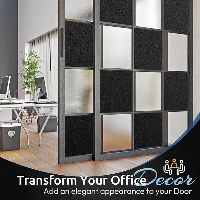 rabbitgoo Blackout Window Film, Sun Heat Blocking Privacy Cover for Glass, Removable Opaque Room Darkening Dark Black Out Window Covers Tint Shades for Home Day Sleep Light Blocker 11.8 x 157 Inches