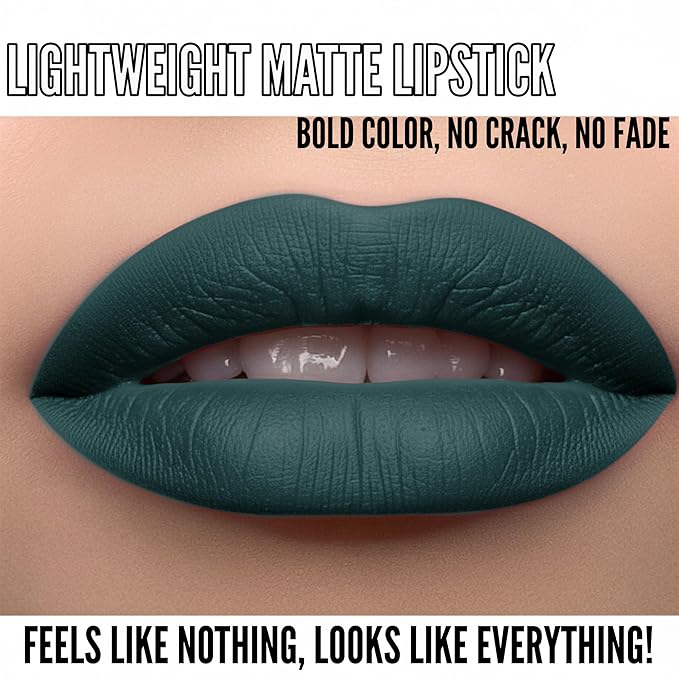 Mynena Long Lasting Lipstick for Women Waterproof & Transfer-Proof | Hydrating with Shea Butter | Bold Pigment Matte Color Lip Stain | Talc-Free & Vegan Product that Performs | Jocelyn