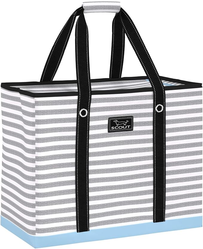 SCOUT 3 Boys Zip Tote X-Large - Durable Lightweight Bag for Beach, Pool, Family Travel, Storage - Water-Resistant, Zips Shut