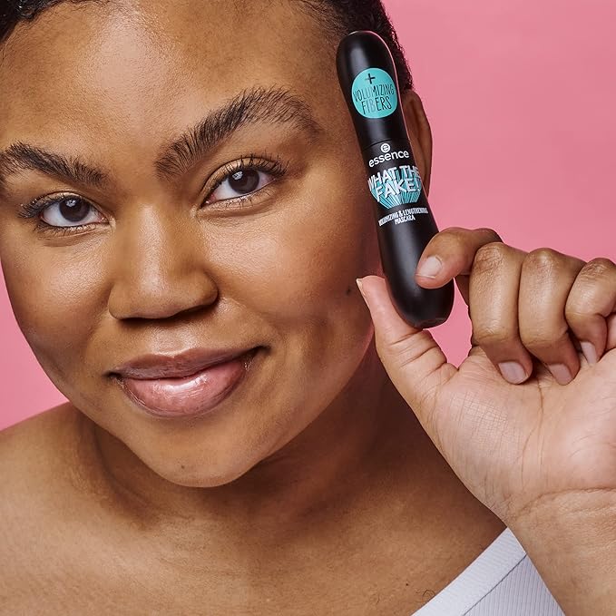 essence | What the Fake! Volumizing & Lengthening Fiber Mascara | Paraben Free | Cruelty Free (Pack of 3)