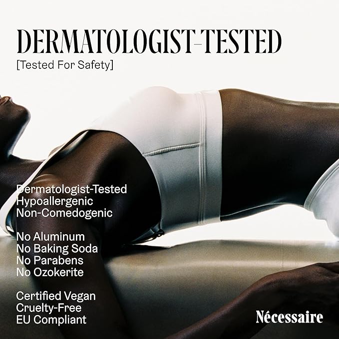 Nécessaire The Deodorant Hinoki | Natural Aluminum Free Deodorant For Women & Men. Extra Strength Treatment with Mandelic Acid. Free of Baking Soda, Ozokerite & Parabens (75 g/2.5 oz)