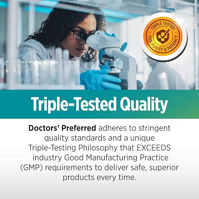 DOCTORS' PREFERRED Saw Palmetto for Men and Women Extract Supplement — 500 mg/Serving | 90 Capsules