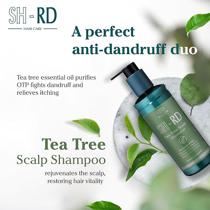 100ml Tea-Tree Shampoo + 100ml Nutra-Therapy Conditioner for Dandruff & Sensitive Scalp
