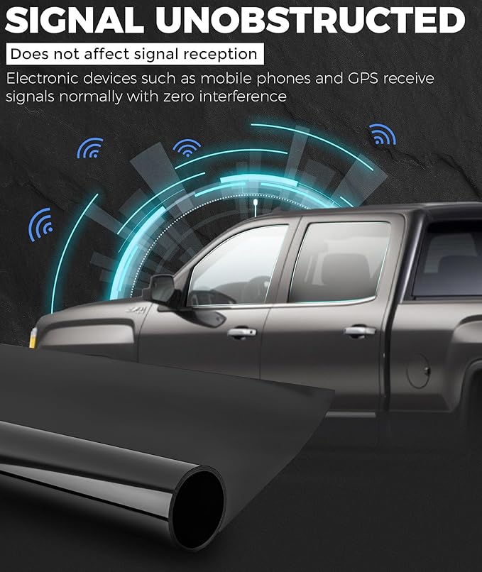 RP Remarkable Power Car Window Tint Film 75% VLT, 30" in x 30' FT, UVR 99% Heat& UV Block Scratch Resistant, Privacy Film for Windshield, Professional Auto Car Tint Roll