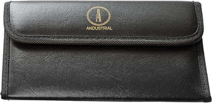 ANDUSTRIAL - Professional Hair Cutting And Thinning Scissors/Shears For Men/Women/Home/Salon - Premium High Carbon Steel Quality - Smooth And Sharp - 6.5 Inch, Blue